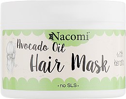 Маска для волос - Nacomi Natural With Keratin & Avocado Oil Hair Mask — фото N3