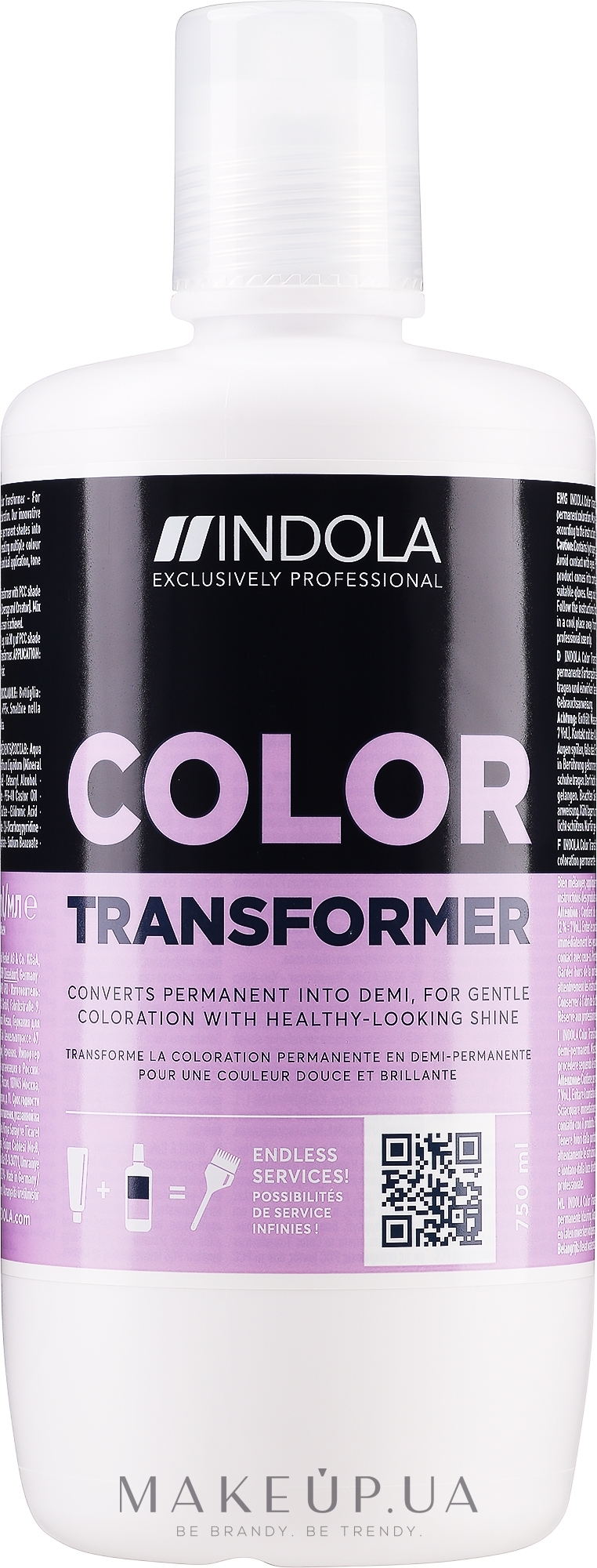 Средство для трансформации перманентной краски - Indola Profession Demi Permanent Color Transformer — фото 750ml