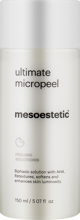 Освітлювальний пілінг - Mesoestetic Ultimate Micropeel Peeling Solutions — фото N1