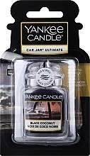 Духи, Парфюмерия, косметика Ароматизатор для автомобиля гелевый - Yankee Candle Car Jar Ultimate Black Coconut