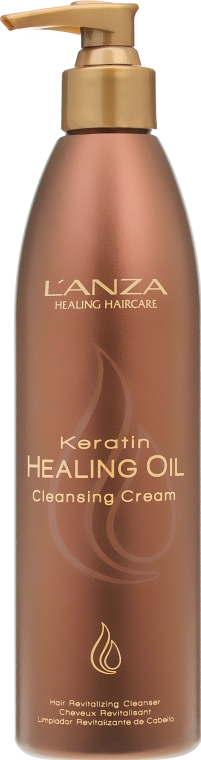 Освежающий крем-шампунь - L'anza Keratin Healing Oil Cleansing Cream — фото N4