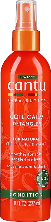 Распутывающий спрей для волос - Cantu Coil Calm Detangler — фото N1