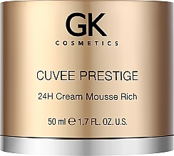 Крем-мусс "Увлажнение 24 часа" - Klapp Cuvee Prestige 24H Cream Mousse Rich — фото N1
