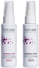 Набор - Biotrade Odorex (body/deo/40ml + foot/deo/40ml) — фото N1