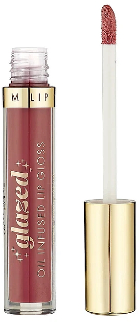 Блеск для губ, увлажняющий - Barry M Glazed Oil Infused Lip Gloss — фото N1