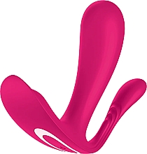 Вибратор с анальным стимулятором, розовый - Satisfyer Top Secret+ Wearable Vibrator With Anal Stimulator Pink — фото N1