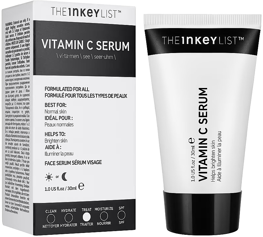 Сыворотка с витамином C - The Inkey List Vitamin C Serum — фото N2