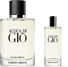 Giorgio Armani Acqua Di Gio - Набір (edp/100ml + edp/15ml) — фото N2