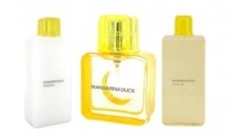 Парфумерія, косметика Mandarina Duck Eau - Набір (edt 100 + b/l 75 + s/g 75)