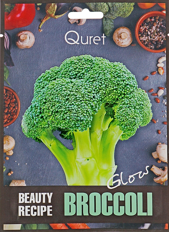 Маска для сияния кожи - Quret Beauty Recipe Mask Broccoli Glow — фото N1