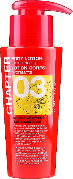 Лосьйон для тіла "Малина й амариліс" - Mades Cosmetics Chapter 03 Berry & Amaryllis Body Lotion — фото N1