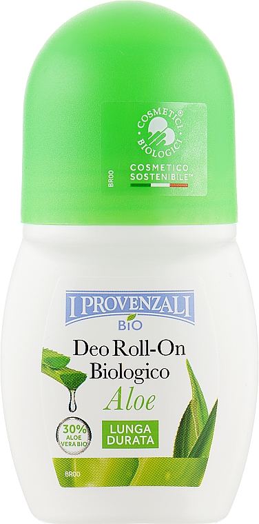 Дезодорант з органічним соком алое - I Provenzali Aloe Deo Roll On — фото N1