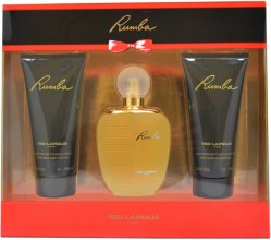 Духи, Парфюмерия, косметика Ted Lapidus Rumba - Набор (edt/100ml + s/gel/100ml + b/lot/100ml)