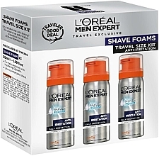 Духи, Парфюмерия, косметика Набор - L'Oreal Paris Men Expert (sh/foam/3x50ml)