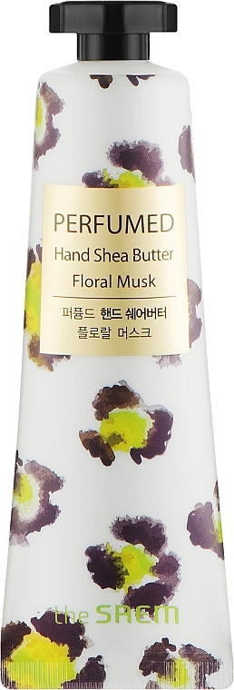 Питательный крем для рук "Мускус" - The Saem Perfumed Floral Musk Hand Shea Butter — фото N1