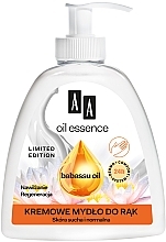 Кремовое мыло для рук - AA Oil Essence Babassu Oil Hand Wash — фото N1