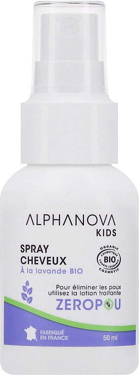 Спрей для волос от вшей для детей - Alphanova Kids Spray — фото N1