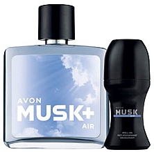 Avon Musk Air - Набір (edt/75ml + deo/50ml) — фото N1