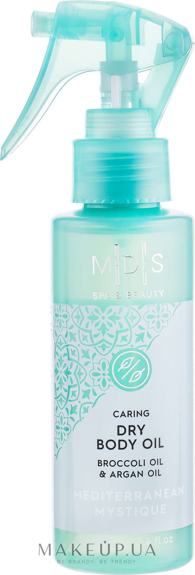 Олія для тіла у спреї "Таємниці Середземномор'я" - MDS Spa&Beauty Mediterranean Mystique Dry Body Oil — фото 100ml