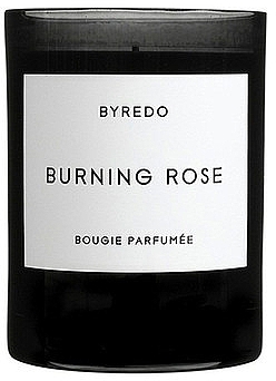 Ароматическая свеча - Byredo Fragranced Candle Burning Rose — фото N1