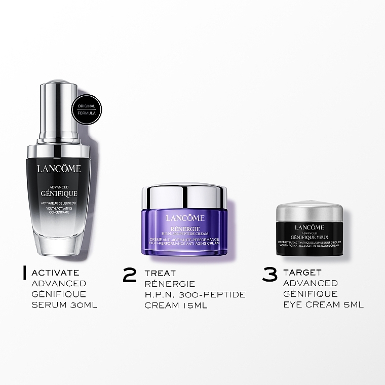 Набор - Lancome Advanced Genifique (ser/30ml + cr/15ml + eye/cr/5ml) — фото N3