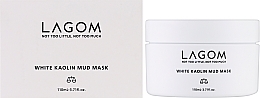Глиняная маска - Lagom White Kaolin Mud Mask — фото N2