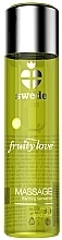 Массажный гель "Ваниль и Золотая груша" - Swede Fruity Love Massage Warming Sensation Vanilla Gold Pear — фото N1