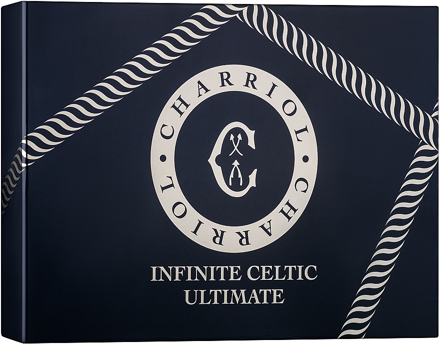 Charriol Infinite Celtic Ultimate - Набор (edp/100ml + sh/gel/150ml + af/sh/balm/150ml) — фото N1