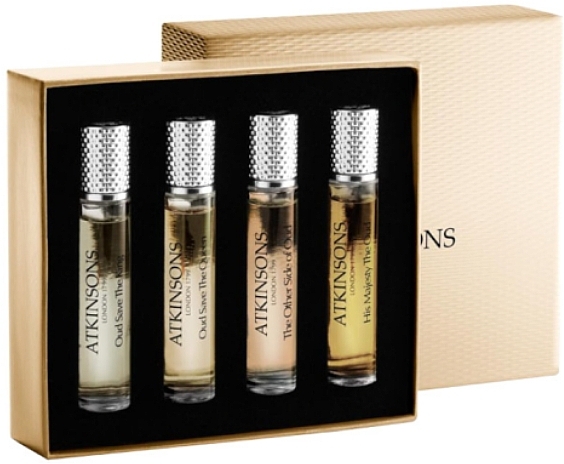 Atkinsons Jewels Of The Crown Gift Set Fragrances - Набор (edp/4*10ml) — фото N1