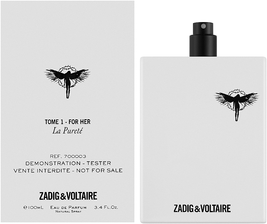 Zadig & Voltaire Tome 1 La Purete for Her - Парфюмированная вода (тестер без крышечки) — фото N2