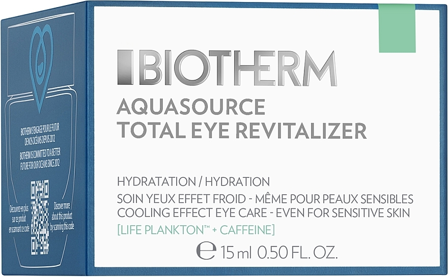 Крем для шкіри навколо очей - Biotherm Aquasource Total Eye Revitalizer — фото N2
