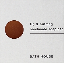 Bath House Fig and Nutmeg Bath Soap - Мило — фото N1