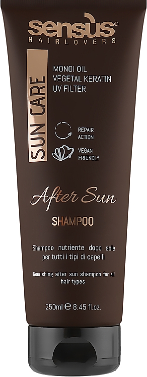 Шампунь "Захист від сонця" - Sensus Sun Care After Sun Shampoo — фото N1