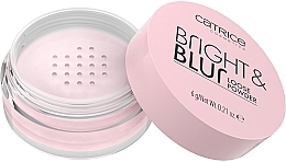 Парфумерія, косметика Розсипчаста пудра для обличчя - Catrice Bright & Blur Loose Powder