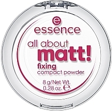 Духи, Парфюмерия, косметика Компактная матирующая пудра - Essence All About Matt! Fixing Compact Powder