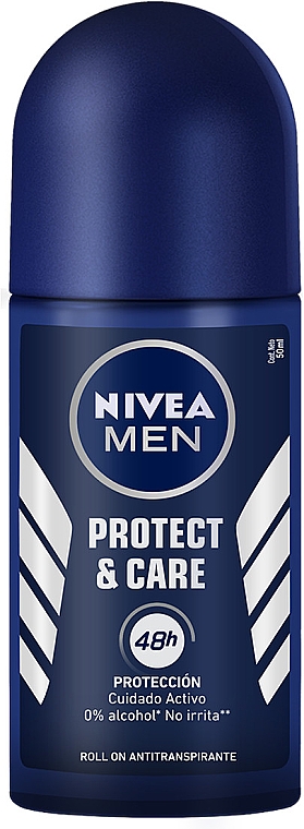 Набор - NIVEA MEN Protect & Care 2021 (ash/balm/100ml + shaving/gel/200ml + deo/50ml + lip/balm/4.8g + bag) — фото N5