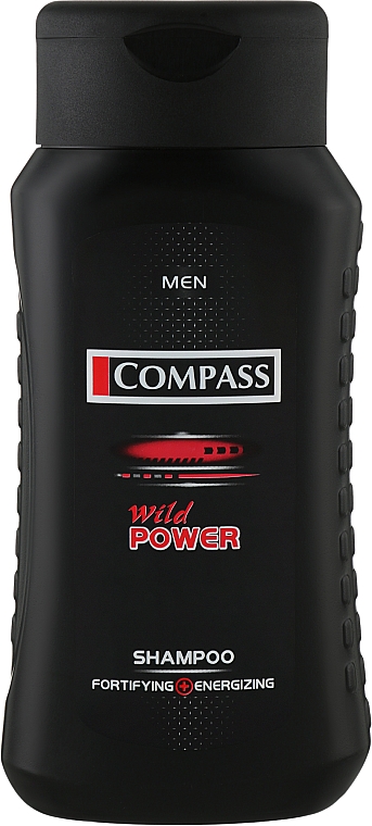 Чоловічий шампунь для волосся "Wild power" - Compass Solid Man Hair&Body Shampoo — фото N1