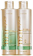 Духи, Парфюмерия, косметика Набор "Сияние день за днем" - Avon Advance Techniques (shm/250ml + cond/250ml)