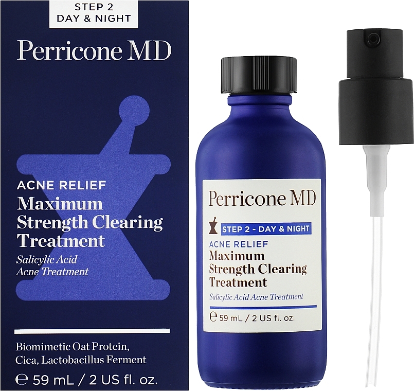 Очищающее средство для лица - Perricone MD Acne Relief Maximum Strength Clearing Treatment — фото N3