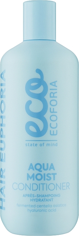 Кондиціонер для волосся - Ecoforia Hair Euphoria Aqua Moist Conditioner — фото N1