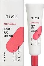 Крем против воспалений - Tiam AC Fighting Spot Rx Cream — фото N2