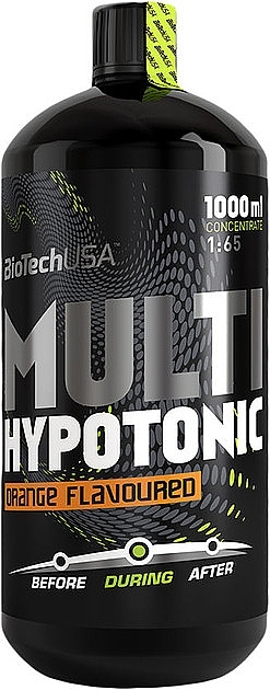 Пищевая добавка в жидкой форме "Изотоник" со вкусом ананаса - BiotechUSA Multi Hypotonic Drink  — фото N1