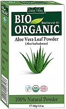 Духи, Парфюмерия, косметика Пилинг-пудра "Листья алоэ" - Indus Valley Bio Organic Aloe Vera Leaf Powder 