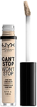 Консилер - NYX Professional Makeup Can't Stop Won't Stop Concealer — фото N2