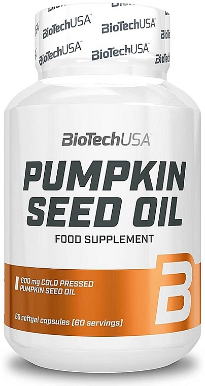 Пищевая добавка "Тыквенное масло" - BiotechUSA Pumpkin Seed Oil — фото N1