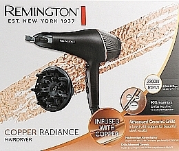 УЦЕНКА Фен для волос - Remington AC5700 Copper Radiance * — фото N2