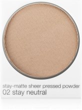 Парфумерія, косметика Пудра компактна - Clinique Stay-Matte Sheer Pressed Powder Oil-Free (змінний блок)