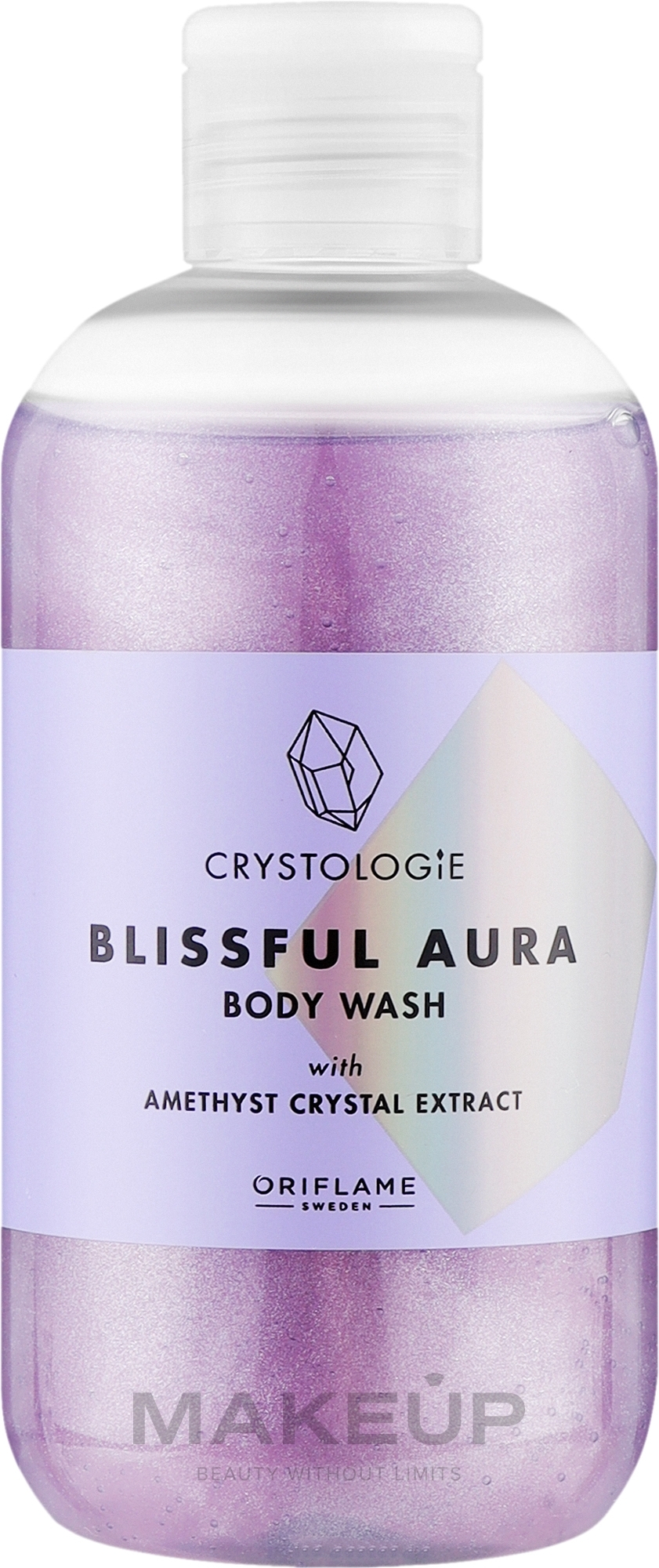 Гель для душу з блискітками - Oriflame Crystologie Blissful Aura Body Wash — фото 250ml