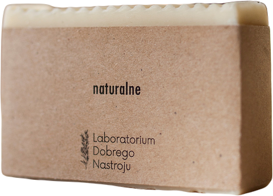 Натуральное мыло "Натуральное" - Laboratorium Dobrego Nastroju — фото N1