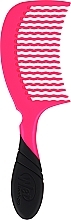 Гребінь для волосся, рожевий - Wet Brush Pro Detangling Comb Pink — фото N1